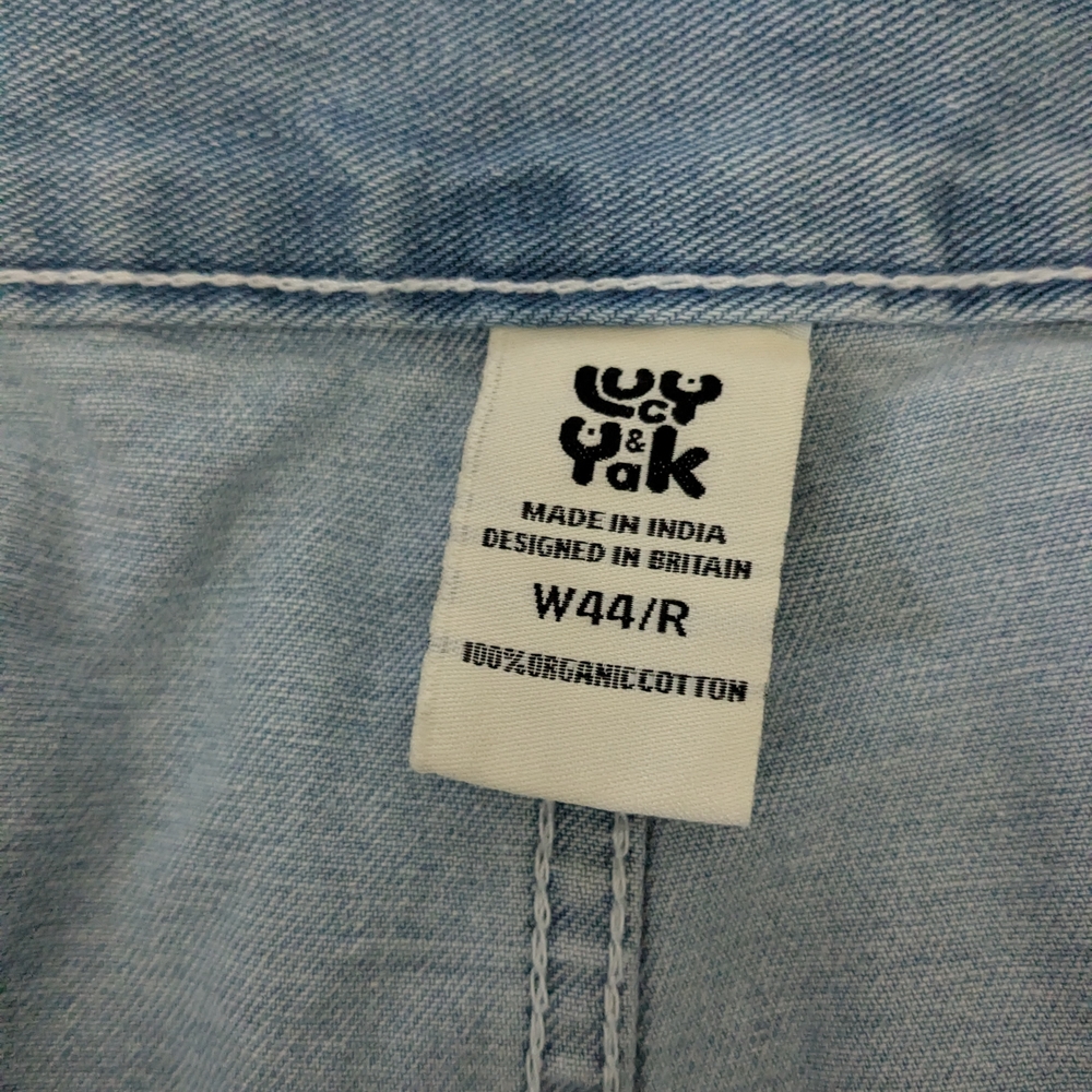 Lucy & Yak Light Blue Women Jeans - Picture 4 of 8